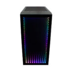 Gabinete Game Factor Csg560 C/Ventana/Rgb/Mini Tower/Micro ATX/USB 3.0/Sin Fuente/Con 1 Ventiladores/Negro