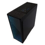 GABINETE GAME FACTOR CSG601 PANEL CRISTAL TEMPLADO RGB