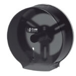 Dispensador De Papel Higiénico Mini Innova Color Humo Para Rollo Industrial 250Mm Máx. -