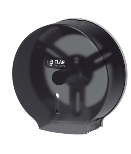 Dispensador De Papel Higiénico Mini Innova Color Humo Para Rollo Industrial 250Mm Máx. –