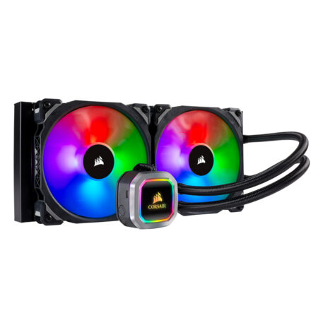 Enfriador H115I Rgb Corsair Cw-9060038-Ww/RF Refurbish – Negro, Enfriador