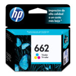 Cartucho De Tinta HP 662 Tricolor Cz104Al