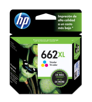 CARTUCHO DE TINTA HP 662XL TRICOLOR CZ106AL