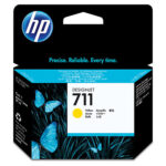 Cartucho De Tinta HP 711 Amarillo Designjet Ink 29Ml Cz132A