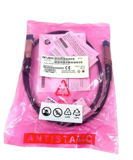 Aruba, Jd096C Cable De Fibra Óptica 1.2 M Sfp Negro