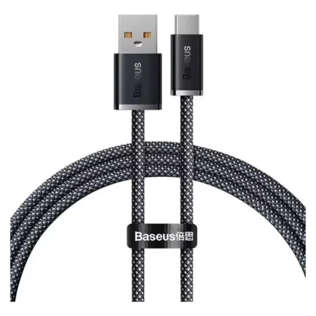Cable USB-A A USB-C Baseus P10355703111-B2 2Metros/6A 100W/Color Negro/Carga