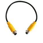Cable Convertidor Din De Aviacion Meriva M4Hh 1.5, 4 Pines, Conector Hembra-Hembra, 1.5M, Audio, Video, Alimentacion