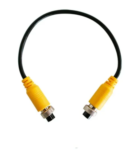 Cable Convertidor Din De Aviacion Meriva M4Hh 1.5, 4 Pines, Conector Hembra-Hembra, 1.5M, Audio, Video, Alimentacion