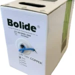 BOBINA DE CABLE DE RED UTP BOLIDE BP0033/CAT6/CCAM-100, CAT6 23AWG 100 MTS AZUL