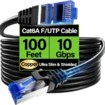 Cable De Red Cat6A Blindado De 60.96Cm Panduit Stp6X2Bu Color Azul