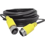 Cable Extensor Con Conector Tipo Aviacion Epcom Xmrext15Mv3, De 15M Solo Para Soluciones De Videovigilancia Movil Xmr