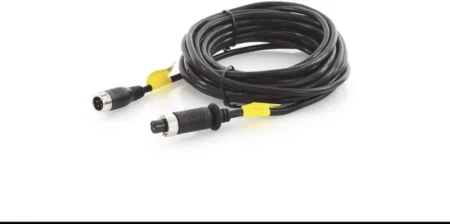 Cable Extensor De Video Y Audio Hikvision Ae-Mc0201-6 Conector Tipo Aviacion/6 Mts/Compatible Con Camara Turbo Movil Hikvision