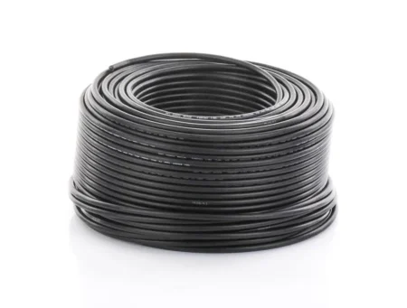 Cable Fotovoltaico Negro Epcom 6Mm² (10Awg)/Material Cobre/2000V/Rollo De 50M/Cbl-Pv-10B/50