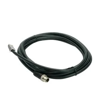 Cable M12 Ethernet Gigabit Hikvision Mv-Acc-02-1101-05M, Para Camara Inteligente De Codigos/ 8.9 Mp