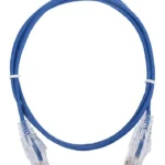 Cable Patch Cord Cat6 Linkedpro 1M/Azul/Diametro Reducido (28 Awg)/Lp-Ut6-100-Bu28