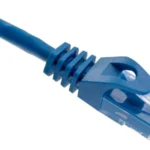 Cable Patch Cord Cat6A Color Azul/5 Pies (1.52 Mts), Diametro Reducido, Inyeccion De Molde, 077-2047/5Bl
