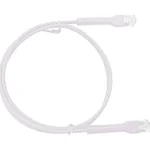 Cable Patch Cord Cat6A Ultra Slim Linkedpro 30Cm/Color Blanco/Con Bota Flexible/Lp-Pslim-030Wh