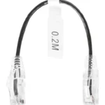 Cable Patch Cord Slim Utp Cat6 Linkedpro 20Cm/Color Negro/Lp-Ut6-020-Bk28