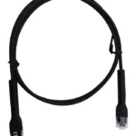 Cable Patchcord Cat6A Linkedpro Lp-Pslim-1Bk/Ultra Slim Con RJ45 Flexible Utp/1M/Diametro Reducido/Negro