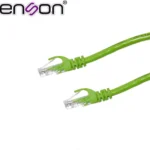 Cable Patchcord Utp Cat6 Enson 30Cm Color Verde P6003E
