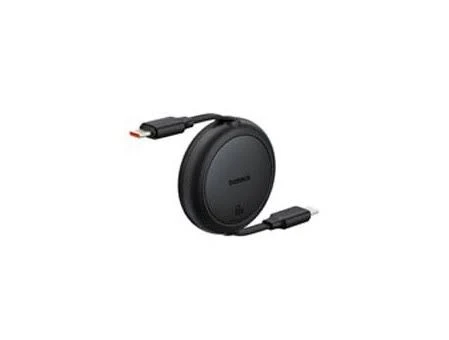 Cable USB-C Baseus P10364500211-01 1 Metro/Mini Retractil/60W/Color Blanco/Carga Rapida