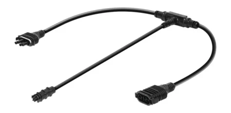 Cable Troncal “Y” Ubiquiti Con 4 Conductores/1.03 Metros/Negro Sm-Yc-P4