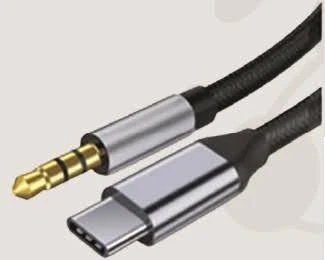 Cable USB C- Auxiliar Gigatech Tc-Aux 3.5Mm, 1.2 M