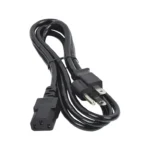 Cable De Alimentacion Hikvision Hik-Accord 1.5 Mts, 110 - 240 Vca , Color Negro