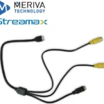 Cable De Entrada Y Salida De Video Meriva Adplus-Cable De Video, 2 Entradas De Video (1 Ahd 1 IP), 1 Salida De Video 4 Pines, Compatible Con Adplus 2.0