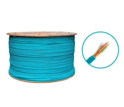Bobina De Cable De Fibra Optica Belden Fdsd006R9 6 Hilos/Forro Pvc/1,000M/Color Negro