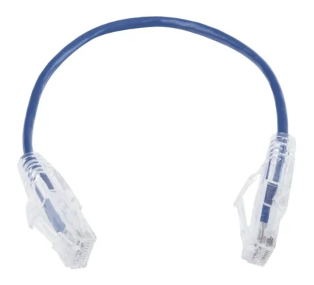 Cable De Parcheo Linkedpro Slim Utp Cat6/20 Cm/Lp/Azul Diametro Reducido (28 Awg)-Ut6-020-Bu28, Lp-Ut6-020-Bu28