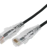Cable De Parcheo Slim Utp Cat6A Linkedpro 2M, Diametro Reducido (28 Awg), Color Negro, Lp-Ut6A-200Bk28
