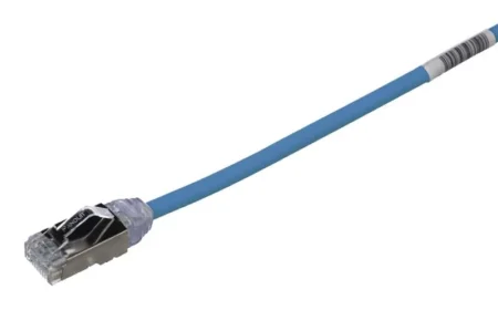 Cable De Red Cat6A De 1.5 Metros Panduit Stp28X0.2Mbu Blindado/Color Azul