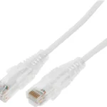 Cable De Red Slim Utp Cat6A 2M Linkedpro Lp-Ut6A-200-Wh28 Color Blanco