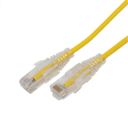 Cable De Red Slim Utp Cat6A De 0.5M Linkedpro Lp-Ut6A-05-Ye28/Color Amarillo