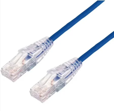 Cable De Red Slim Utp Cat6A De 1 Metro Linkedpro Lp-Ut6A-100-Bu28 Color Azul