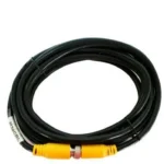 Cable De Video Din De Aviacion Meriva Mcbl30 4 Pines 3Mts De Largo/Compatible Para Camaras HD Solucion Movil/Uso En Interiores/Conector Hembra-Macho/Negro