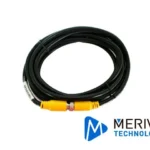 Cable De Video Din De Aviacion Meriva Mcbl30 4 Pines 3Mts De Largo/Compatible Para Camaras HD Solucion Movil/Uso En Interiores/Conector Hembra-Macho/Negro