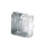 Caja Cuadrada 4 X 4" Raco Hub-192 Profundidad 1- 1/2"/11 Entradas De 1/2"/6 Entradas De 3/4"