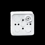 Caja Cuadrada 4 X 4" Raco Hub-192 Profundidad 1- 1/2"/11 Entradas De 1/2"/6 Entradas De 3/4"