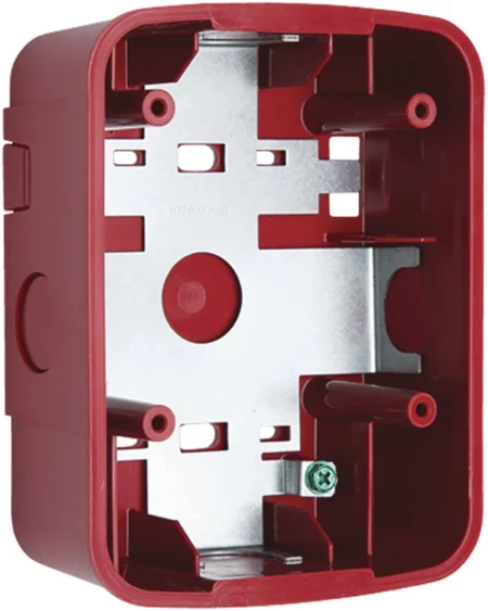 Bocina Con Lampara Estroboscopica System Sensor Sps-Rl Montaje En Pared/Color Rojo