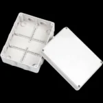 Caja Derivacion-Conexion De Plastico Precision Pst-1419-Er/140X190X76Mm/10 Glandulas De Goma/Incluye Tornilleria Para Su Tapa/Color Blanco