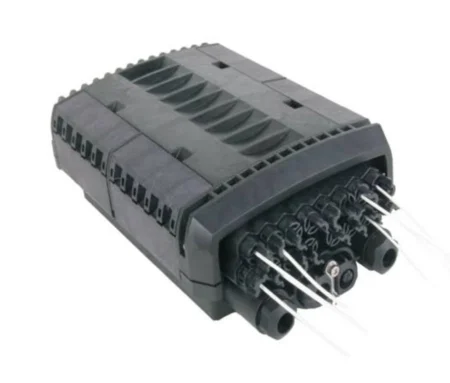 Caja De Distribucion De Fibra Optica Para 24 Empalmes C/16 Acopladores Sc/Apc Linkedpro Enterrado Directo, IP68, Splitter 1X16 Incluido Con Conectores Sc/Apc, Lp-Fat16Db