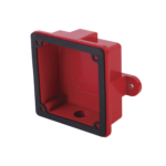 Caja De Montaje Para Campanas Hochiki Para Modelo B6-24 Y B10-24, Color Rojo, Hc-Bb-1