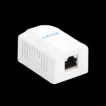 Caja De Pared Linkedpro Lp-Wp-40-C6A Con 1 Puerto/Incluye 1 Jack Stp Cat6A