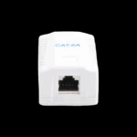 Caja De Pared Linkedpro Lp-Wp-40-C6A Con 1 Puerto/Incluye 1 Jack Stp Cat6A