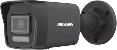 Camara Bala IP Hikvision Ds-2Cd1043G2-Liu(F) 4Mpx/Lente 2.8 Mm/30 Mts Ir + 30 Mts Luz Blanca/Microfono Integrado/Acusense Lite/Exterior IP67/H.265/PoE/Onvif/Micro SD