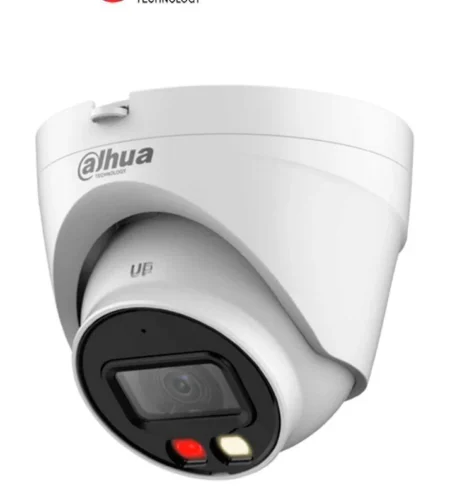 Camara Pt IP Domo Dahua Dh-Ipc-Pt1439H-Pv 4Mpx/Lente 2.8Mm/30M De Iluminacion Dual Inteligente/Audio Dos Vias/Deteccion De Humanos Y Vehiculos/Proteccion Perimetral/Disuasion Activa/PoE/Ip66
