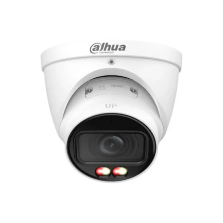 Camara Domo IP Dahua Ipc-Hdw2449T-S-Il 4Mpx/Lente De 2.8Mm/95°/Microfono Integrado/30 Mts De Ir Y Luz Visible/Iluminador Dual Inteligente+Full Color