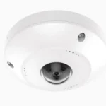 Camara Mini Fisheye IP Hikvision Ds-2Cd2955G0-Isu 5Mpx/Panoramica 180-360°/Con Microfono/8Mts/Multiples Vistas Por Ivms-4200/Alarmas I/O /Micro SD
